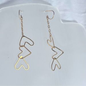 Gold platted earring